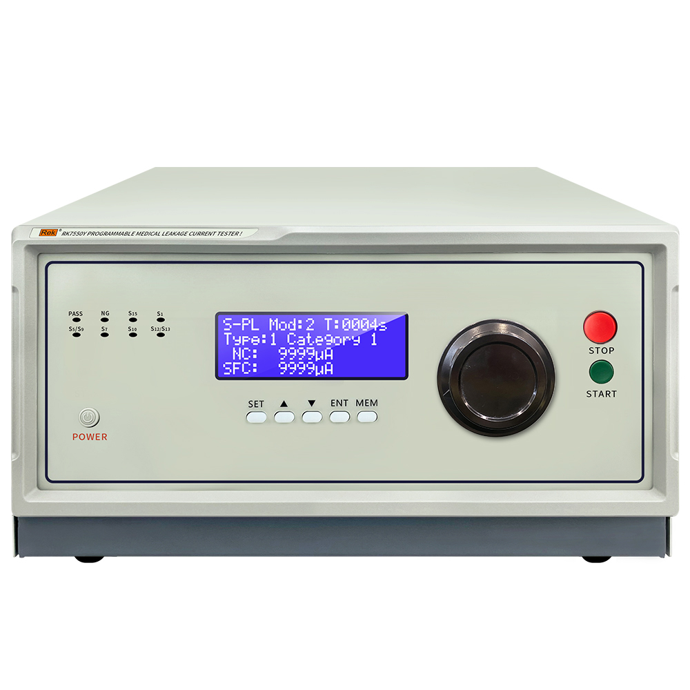 RK7505Y/RK7510Y/RK7520Y/RK7530Y/RK7550Y程控医用泄漏电流测试仪（支持无频率加权）